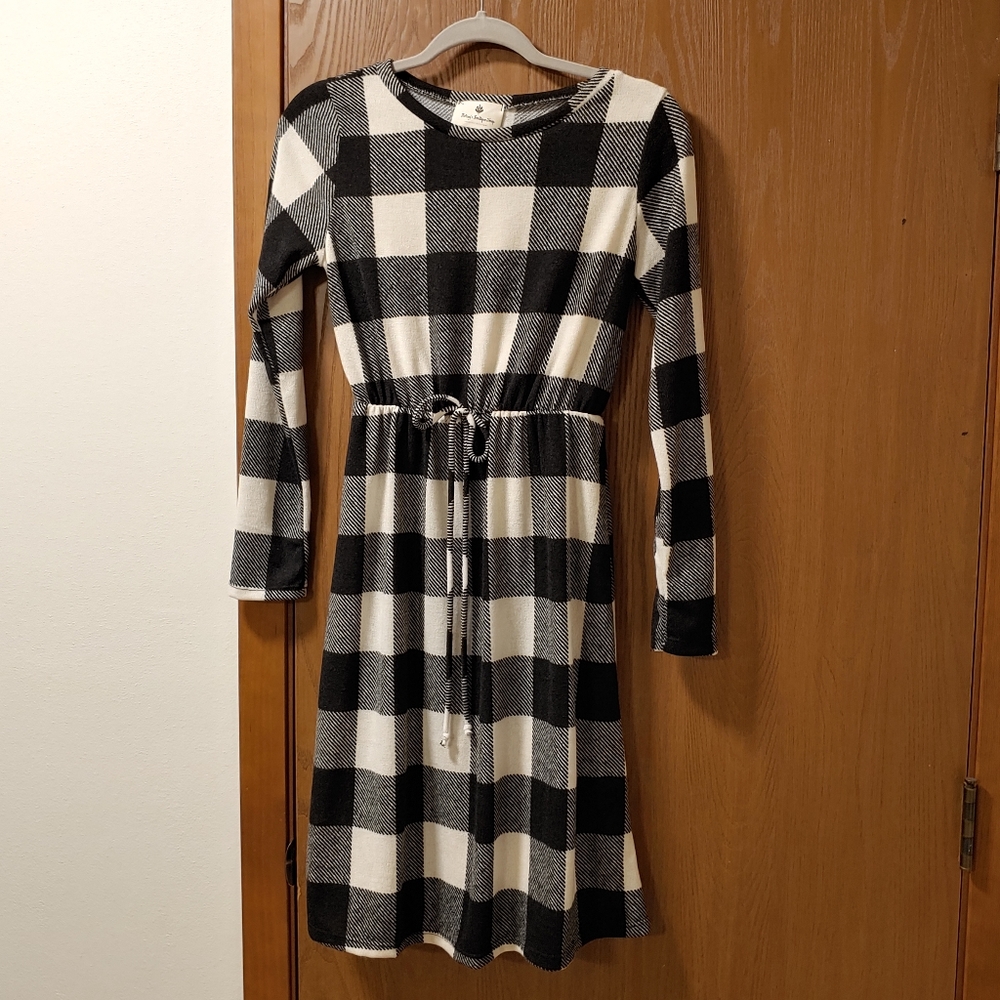 NWOT Betsey's Boutique buffalo plaid dress